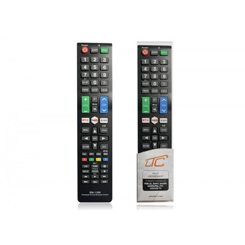 TV pultas LG, Samsung, Sony, Sharp RM-L1388 universalus